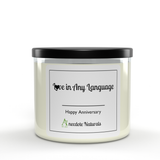 "Love in Any Language" Best Classic Scented Candles Online